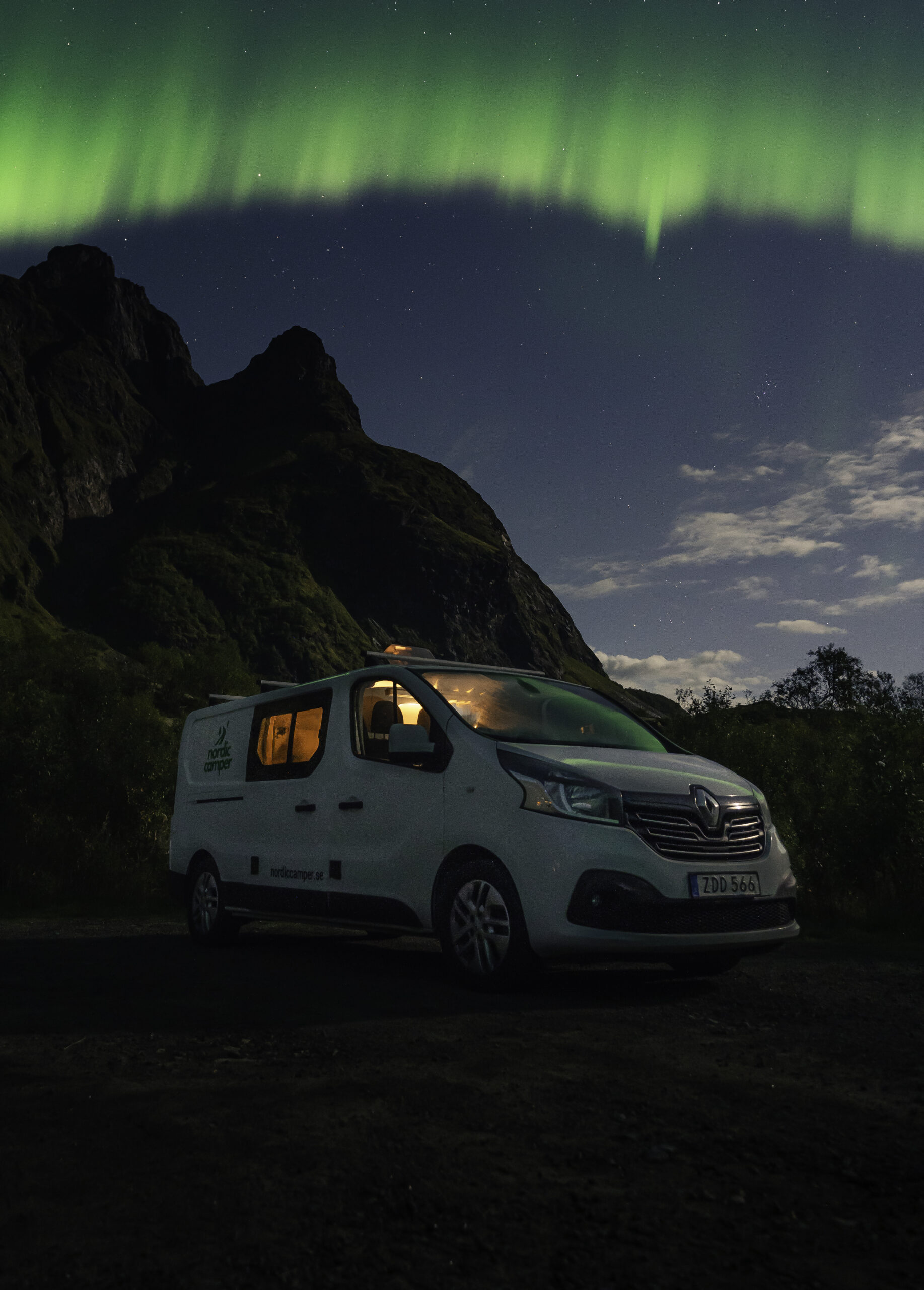 Campervan northern sweden